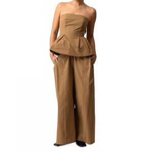 NEW LINE AND DOT tove pants in mocha